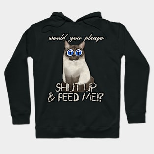 Hungry cat Hoodie